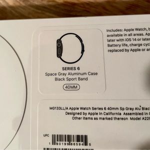 AppleWatch Series 6